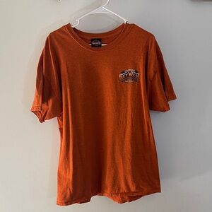 Harley-Davidson Burnt Orange Short Sleeve Tee